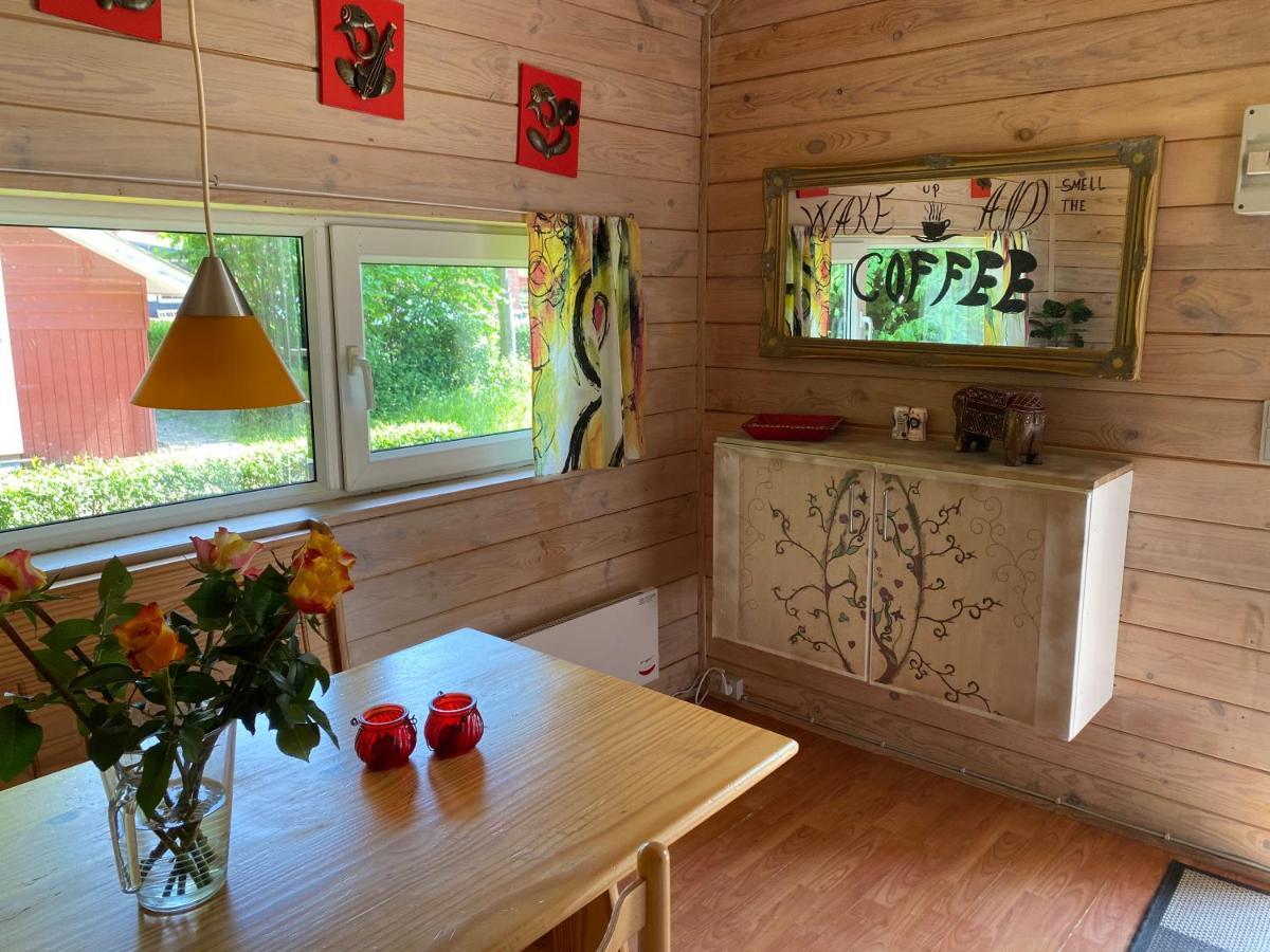 4-Personers Hytte Pa Rinkenaeshus Camping - Hytte B Villa Gråsten Kültér fotó